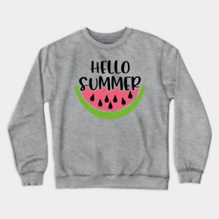 Hello Summer Crewneck Sweatshirt